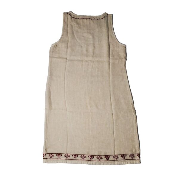 Kiko Women’s Beings  Dress 100% Linen Round Neck  Size M  Brand New #933 - Picture 6 of 10